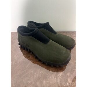 Salomon Hunter Green Clogs Contragrip CX Moc Hiker Shoes Womens 9.5